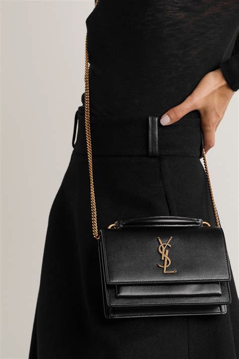 ysl sunset top handle bag|YSL shoulder purse.